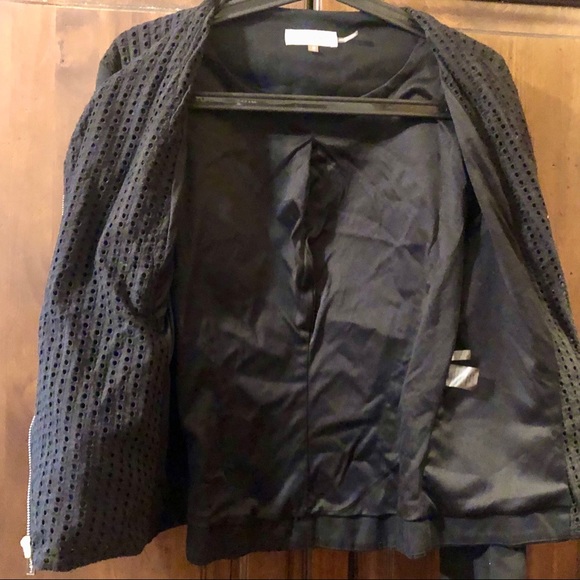 Calvin Klein Blazer Moto Style Size Medium - Picture 8 of 9